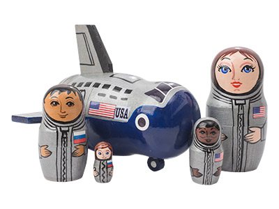 Space Shuttle Doll - 5pc./5"