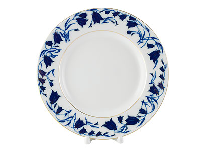Blue Bells Dinner Plate, 9.5" - Click Image to Close