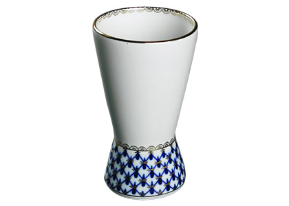 Cobalt Net Vase, Napkin