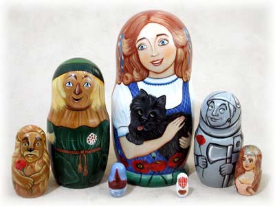 Wizard of Oz Doll - 7pc./ 6"