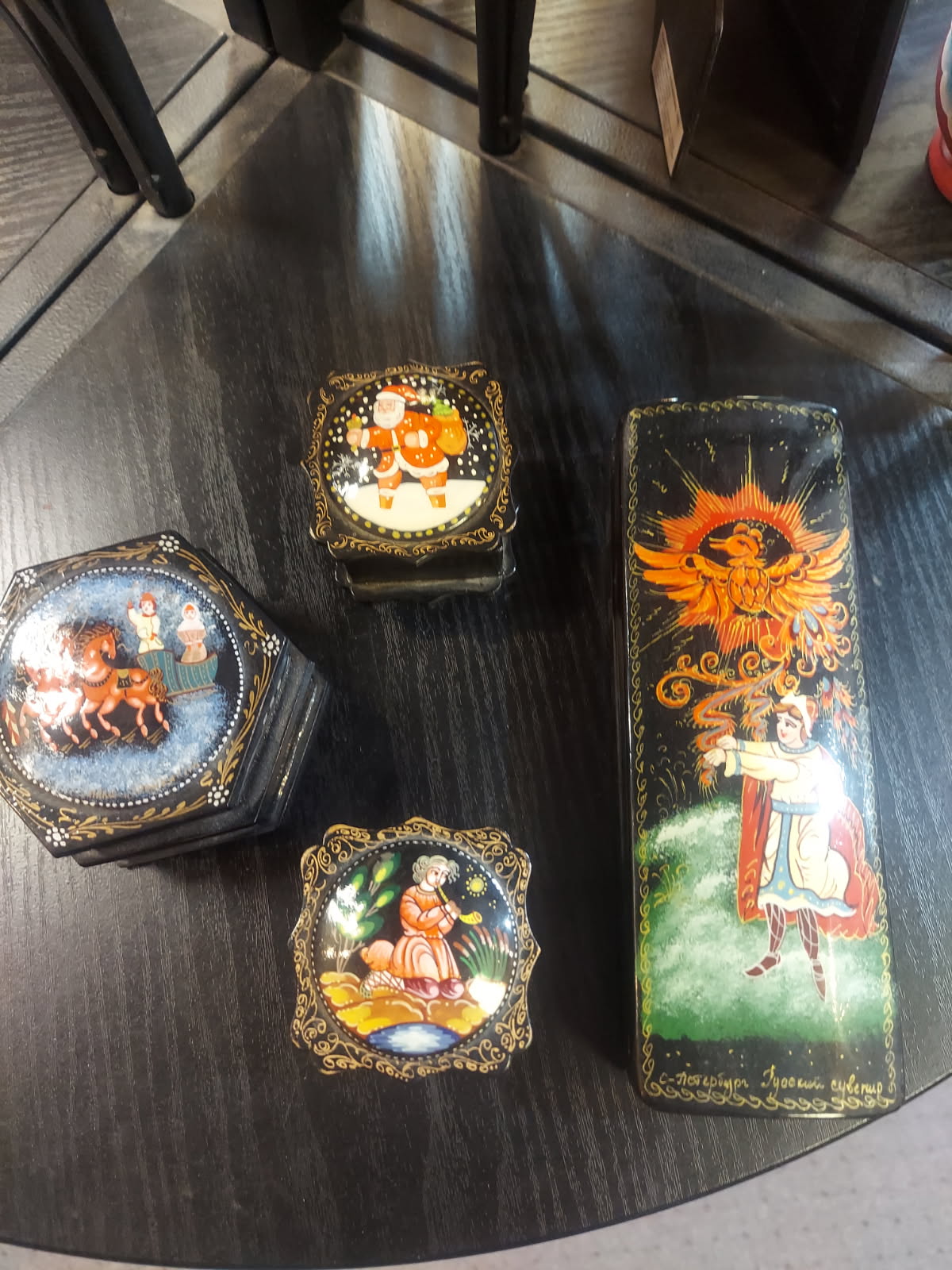 Palekh Jewelry Boxes