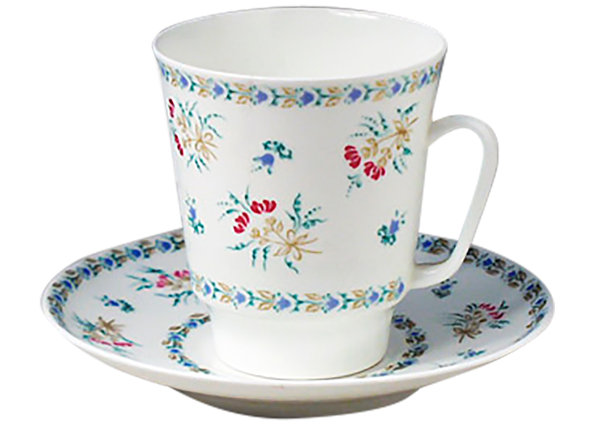 Blue Bells Cup & Saucer - Bone China